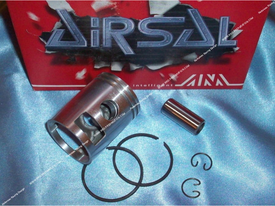 Piston Ø39mm bi-segments AIRSAL pour kit 50cc MBK 51 / motobecane av10