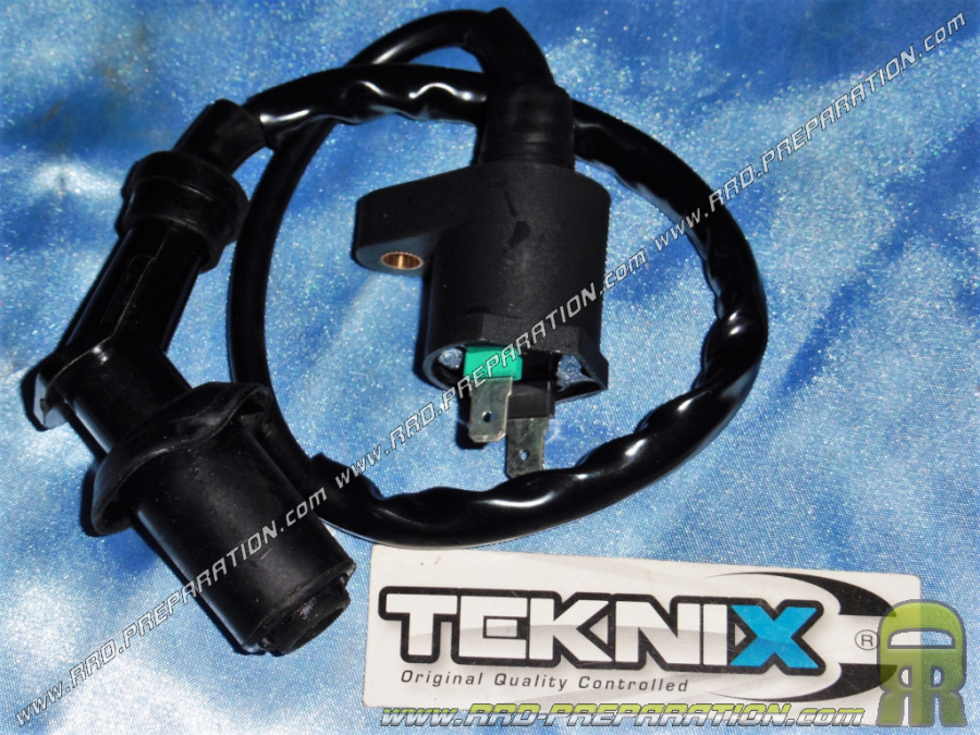 Bobine haute tension TEKNIX pour scooter, moto, quad... 2T et 4T