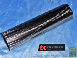 La carcasa del silenciador de carbono TURBOKIT se monta en el silenciador TURBOKIT 2T 70x270