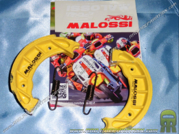 MALOSSI MHR front brake shoes for PIAGGIO CIAO, BRAVO, GRILLO, SUPERBRAVO, VESPINO F9 ...