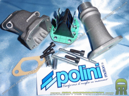 Kit admisión POLINI (tubo + válvulas) 24 en VESPA PK, XL, 50 y 125 2T