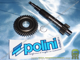 Transmission primaire 15 / 38 allongée POLINI pour scooter PIAGGIO FLY, LIBERTY, NRG, SFERA, VESPA ET2 50 2T