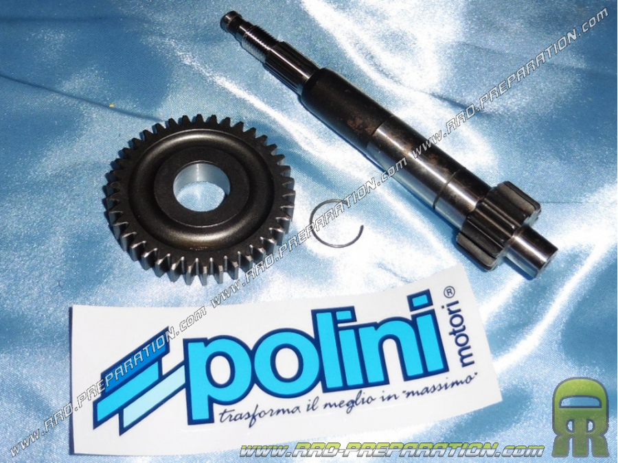 POLINI extended primary transmission 15/38 for PIAGGIO FLY scooter, LIBERTY, NRG, SFERA, VESPA ET2 50 2T