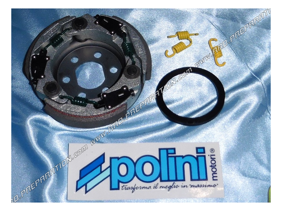 Clutch POLINI EVOLUTION 3G FOR RACE Ø107mm scooter minarelli NITRO, AEROX, OVETTO, BOOSTER, BW'S ...