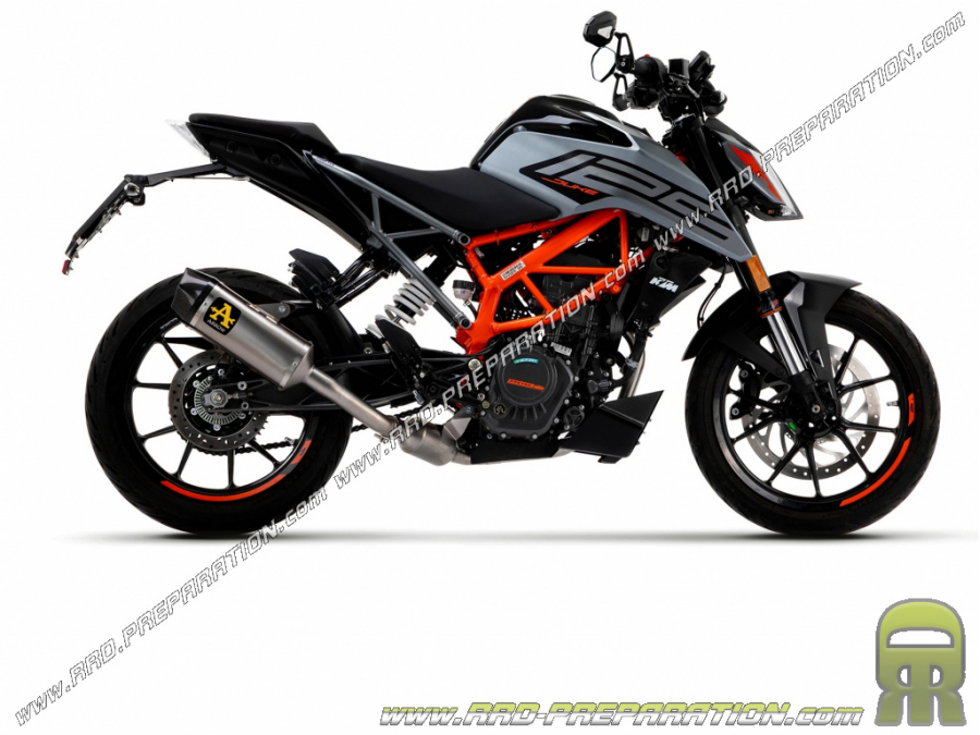 Escape ARROW INDY RACE para moto KTM DUKE 125cc del año 2021 4 tiempos (colores a elegir)