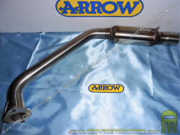 ARROW exhaust manifold on ARROW THUNDER silencer for motorcycle 125cc 4T YAMAHA MT 2020 and YZF-R 2019, 2020