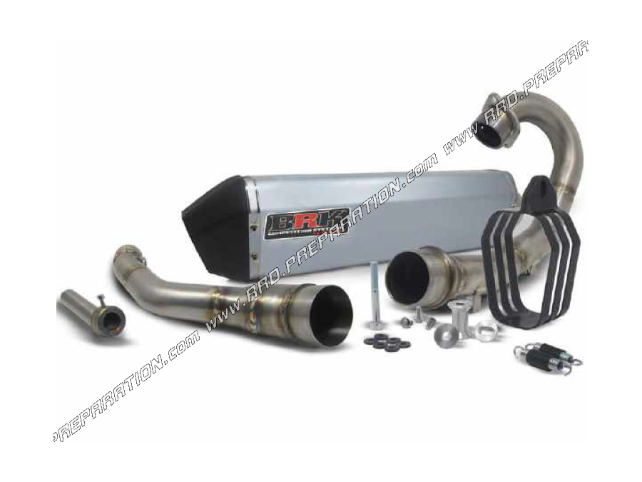 BARIKIT BRK BUGGY 4T exhaust line for CAN AM MAVERIK X3 TURBO