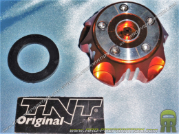 Orange TNT aluminum tank cap for your mécaboite 50cc YAMAHA DT, X-LIMIT from 2004 to 2006