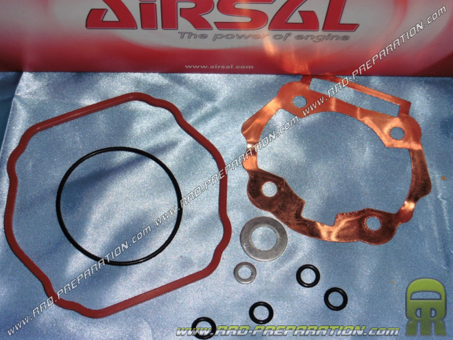 Seal pack for kit AIRSAL Xtrem 88cc red Ø50mm on DERBI euro 3 & 4