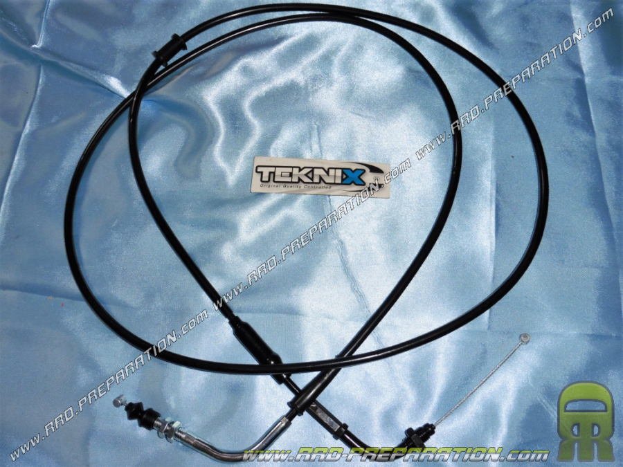 Cable acelerador / gas TEKNIX con funda para scooter KYMCO AGILITY 50, 125 2t y 4t