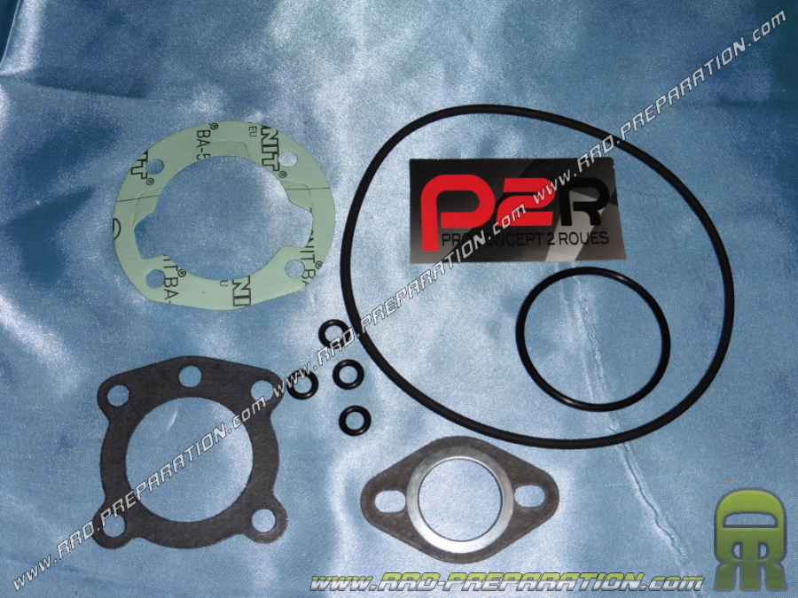 Pack joint pour kit / haut moteur Ø40mm 50cc TEKNIX liquide sur Peugeot 103 SPX, RCX