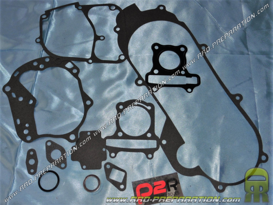 Pack joint complet P2R pour scooter 50cc 4T CHINOIS GY6, 139QMB, PEUGEOT KISBEE, V-CLIC, BAOTIAN ...