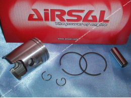 Piston bi-segment AIRSAL Sport Ø40,3mm pour kits 50cc sur minarelli am6
