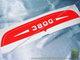 Sticker for air filter cover on SOLEX 3800 moped