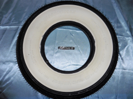 Pneu SHINKO flanc blanc 8"...