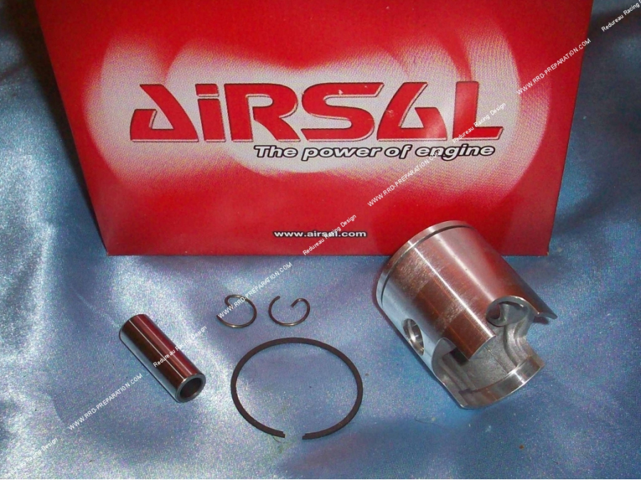 Piston mono-segment Ø40mm pour kit 50cc AIRSAL T3 Peugeot 103 / Fox / Honda wallaroo