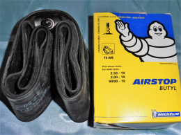 MICHELIN Airstop inner tube 2.50 to 3.00, 90/90 19 inch right valve