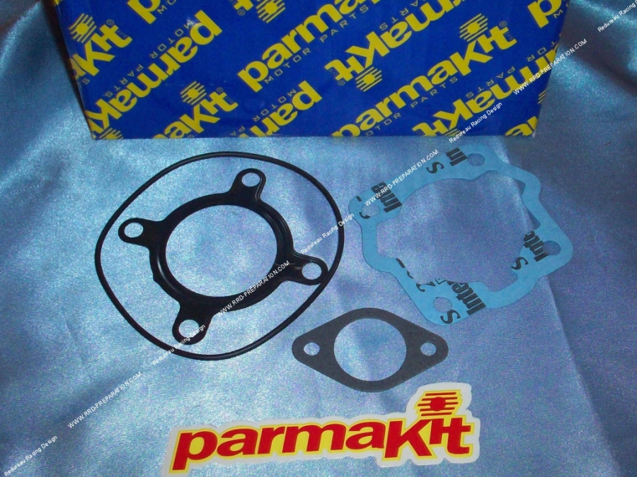 Pack joint complet pour kit 70cc Ø47mm PARMAKIT bi-segment sur DERBI euro 1 & 2