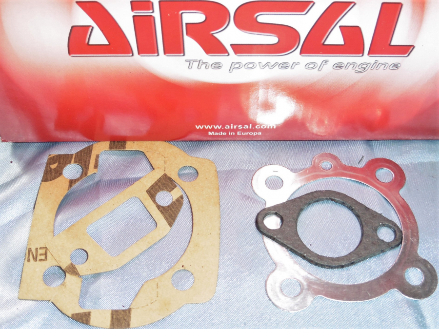 Pack joint AIRSAL pour kit 65cc Ø44mm sans culasse AIRSAL en aluminium pour PUCH Maxi 50 ...