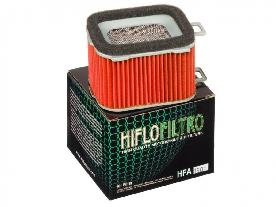 HIFLO FILTRO air filter HFA4501 original type for YAMAHA SR 500 motorcycle from 1978 to 1983