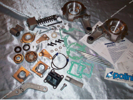 Carcasas motor soporte motor incorporado POLINI (arranque + muelle) Peugeot 103 sp, mv, mvl, lm...