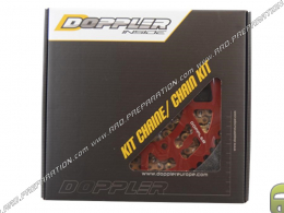 DOPPLER chain kit red anodized 420/13 X 53 for BETA RR FACTORY 50 from 2005
