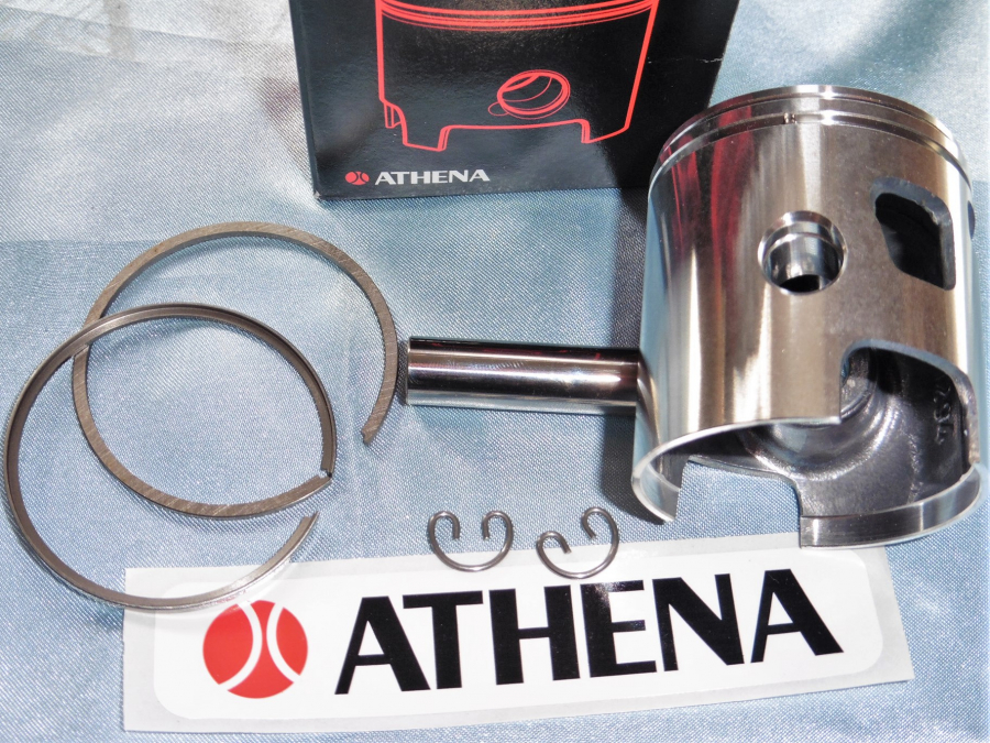 Piston bi-segments ATHENA Ø46mm pour kit 70cc Ø46mm (axe 10mm et 12mm) PIAGGIO ciao