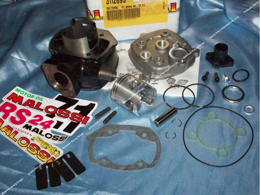 Kit 70cc Ø47mm MALOSSI Racing cast iron for Peugeot Ludix blaster & Jet force 50cc