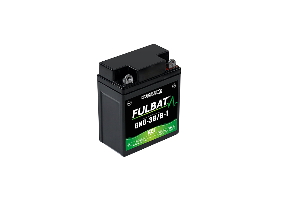 Batterie 6N6-3B FULBAT 6V6AH classic à gel sans entretien