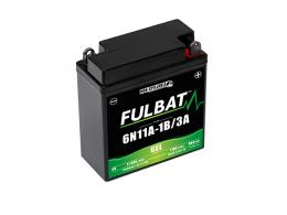 Batterie 6N11A-1B / 3A FULBAT 6V11AH classic à gel sans entretien