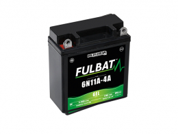 Batterie 6N11A-4A FULBAT 6V11AH classic à gel sans entretien