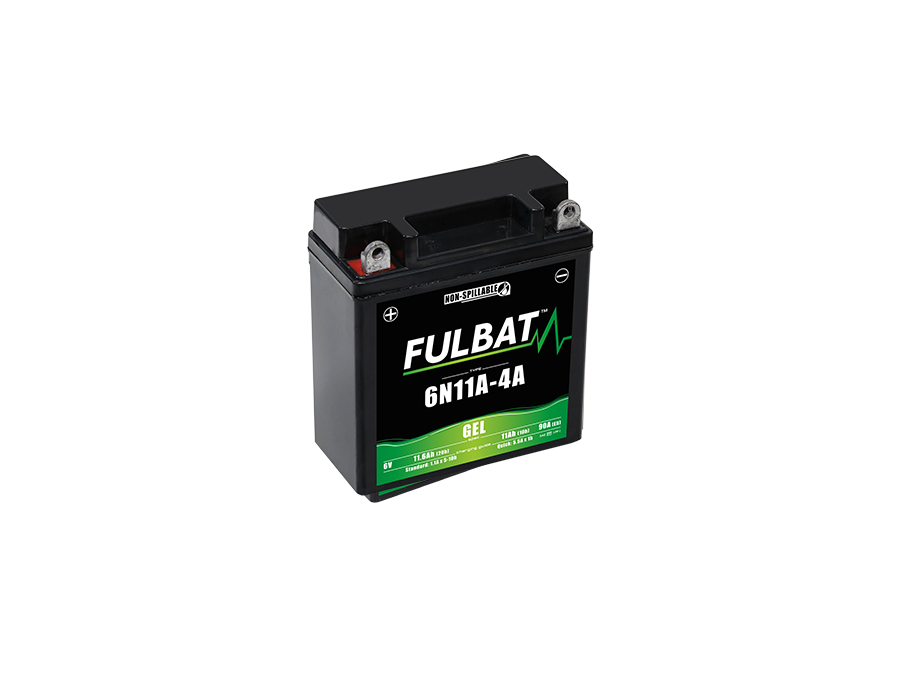 Batterie 6N11A-4A FULBAT 6V11AH classic à gel sans entretien