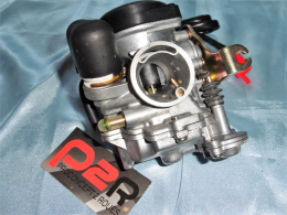 Carburateur P2R Ø22mm pour scooter 50cc 4T CHINOIS, GY6, 139QMB, PEUGEOT V-CLIC, SYM ORBIT ...