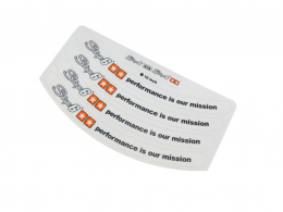 Autocollants de jantes STAGE 6 10, 12/13 pouces