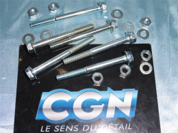 Kit de vis CGN pour carter sur cyclomoteur 50cc PEUGEOT 103