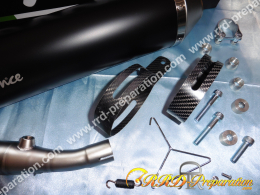 14331EB - Exhaust Muffler LeoVince LV ONE EVO Black YAMAHA X-MAX 300  (17-20)