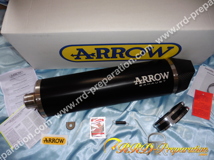 Silencieux d'échappement ARROW MAXI RACE-TECH pour BMW R 1200 GS, R 1200 Adventure de 2004 à 2012