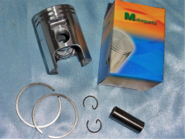 Piston bi-segment pour kit 50cc Ø39mm DR Racing fonte pour scooter HONDA (Bali, Sfx, X8r...)