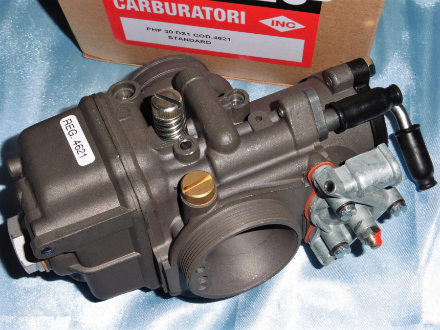 Carburateur de 30mm DELLORTO PHF 30 DS souple, starter a câble pour moto, moteur, quad... 4T