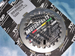 Clutch (discs, spacers,...
