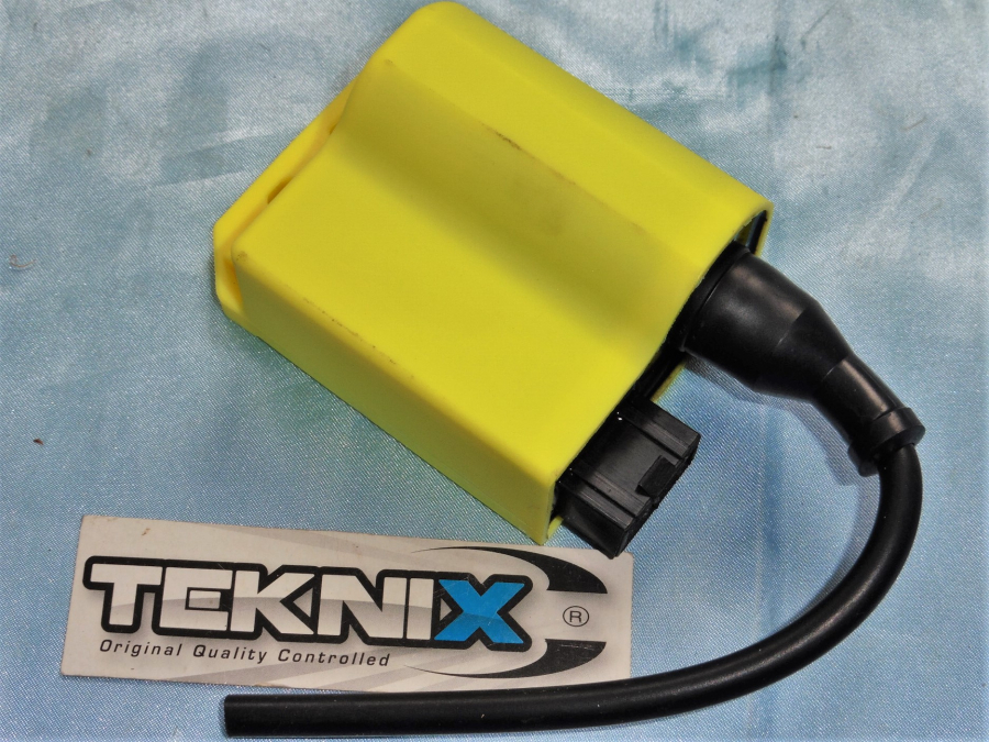 Bobine haute tension CDI integré TEKNIX pour scooter 50 SUZUKI KATANA, HONDA SGX,...