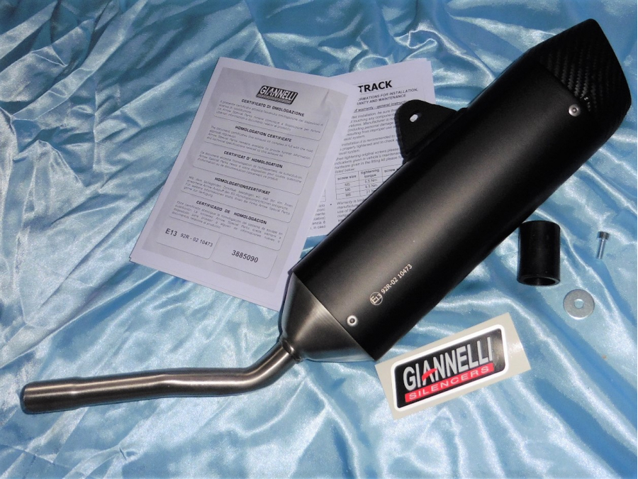 GIANNELLI competition silencer with leak tube Beta RR 50 motard track Enduro/Motard 2021