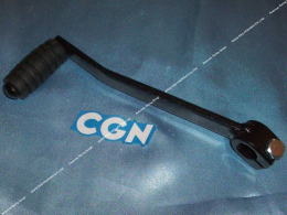 Selector de marchas CGN en acero negro no plegable para minarelli am6