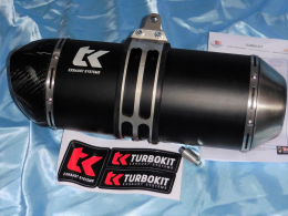 Pot d' échappement TURBOKIT TK OFF ROAD H2 pour RIEJU MRX, SMX et BETA RE 125cc 4T