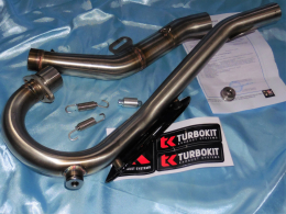 Pot d' échappement TURBOKIT TK OFF ROAD H2 pour RIEJU MRX, SMX et BETA RE 125cc 4T