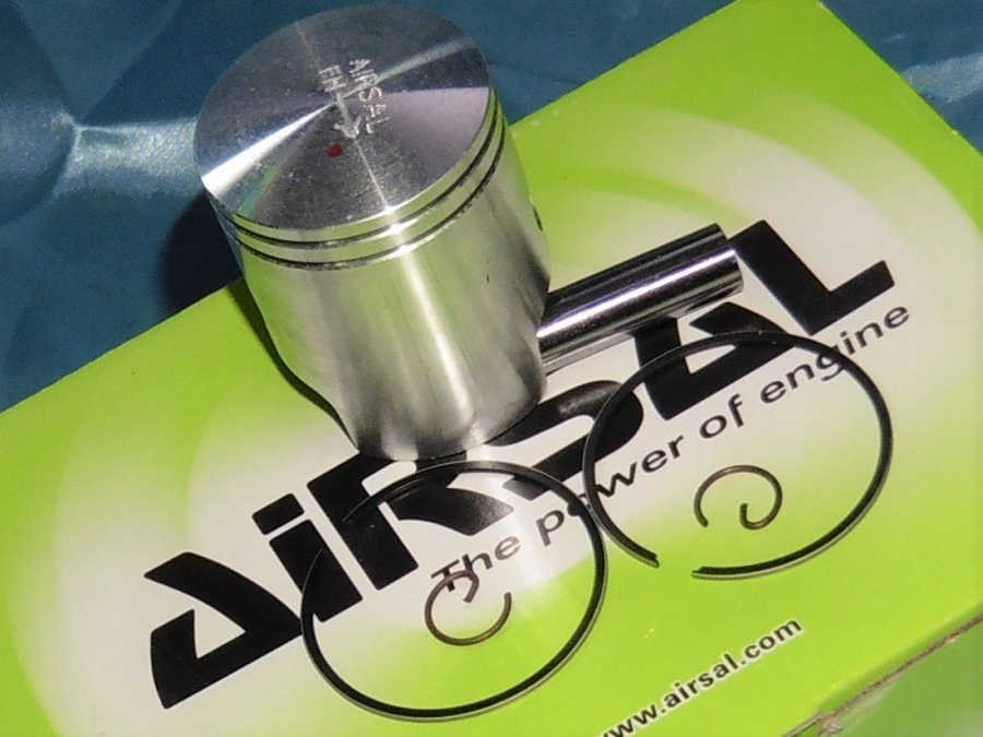 Piston bi segment AIRSAL Ø40mm  kit 50 cc sur scooter minarelli horizontal (SR ,aerox, nitro...)