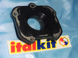Pipe d'admission ITALKIT souple Ø28mm (fixation 34mm) pour moteur ROTAX 122, 123, APRILIA RS 125 ...
