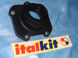 Pipe d'admission ITALKIT souple Ø28mm (fixation 34mm) pour moteur ROTAX 122, 123, APRILIA RS 125 ...