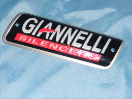 Plaque / badge GIANNELLI de rechange pour silencieux d'échappement GIANNELLI