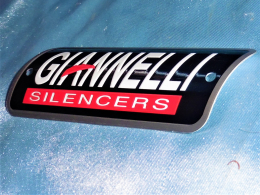 Plaque / badge GIANNELLI de rechange pour silencieux d'échappement GIANNELLI